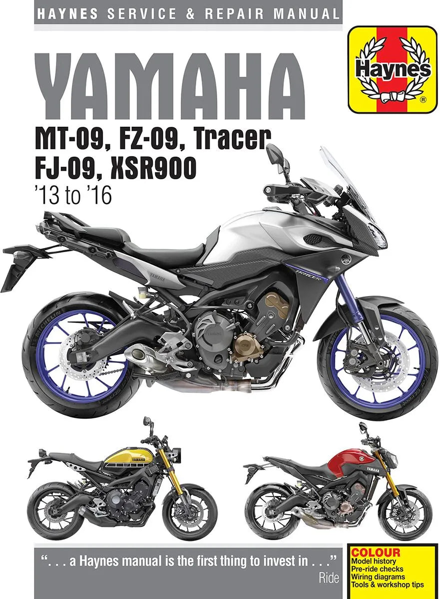 HAYNES Verkstadshandbok Yamaha MT-09 Tracer & SR900 bild 1 PMMEDIA:743fcacec1786c82