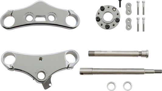 ACCUTRONIX 49 mm Wide Glide Triple Tree Conversion Kit 5° bild 1 PMMEDIA:c6e2ac54c779dd4f