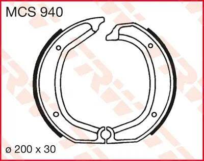 Trw Brake Bromsbackar bild 17 PMMEDIA:468aba65992b803f