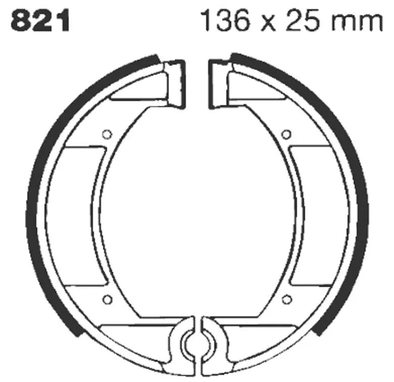 Ebc "G" Grooved Brake Bromsbackar bild 7 PMMEDIA:717c79acc163a3ed