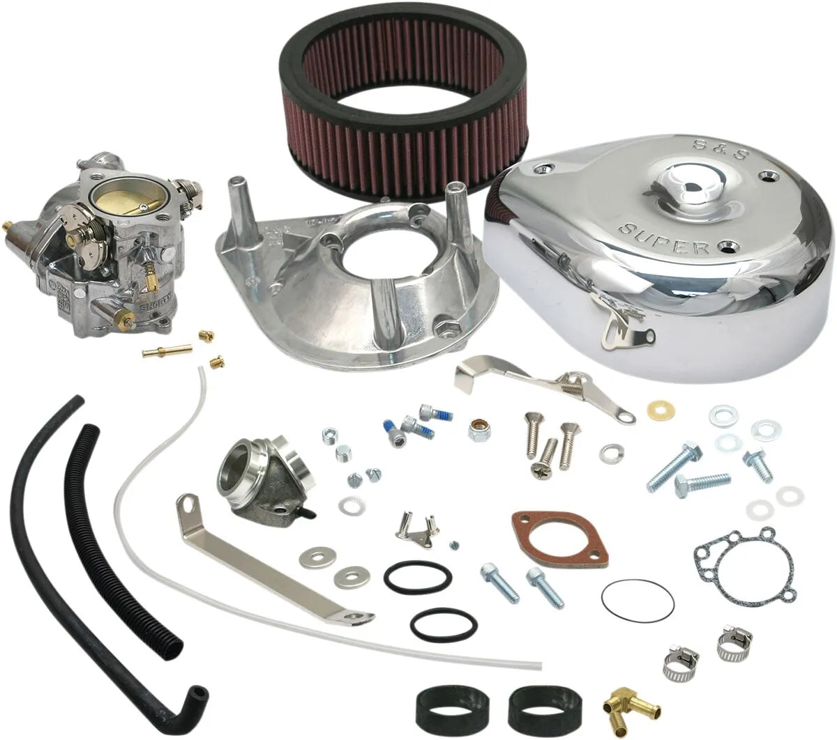 S&S CYCLE Super E för 79-85 XL med VOES Förgasarkit med Insug bild 1 PMMEDIA:b674bc755bd3bb3f