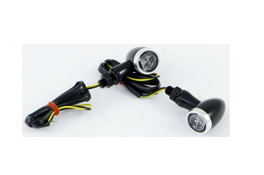Parts Europe LED Bullet Turn Signal Lights with Rings Blinkers bild 1 PMMEDIA:471c6ca222b9a645