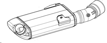Akrapovic Replacement Muffler Reservdelar till avgassystem bild 1 PMMEDIA:33ca6d217118aaf5