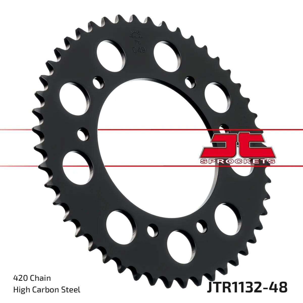 JT SPROCKETS Bakdrev i stål 48T 420 bild 1 PMMEDIA:39b258609da50513