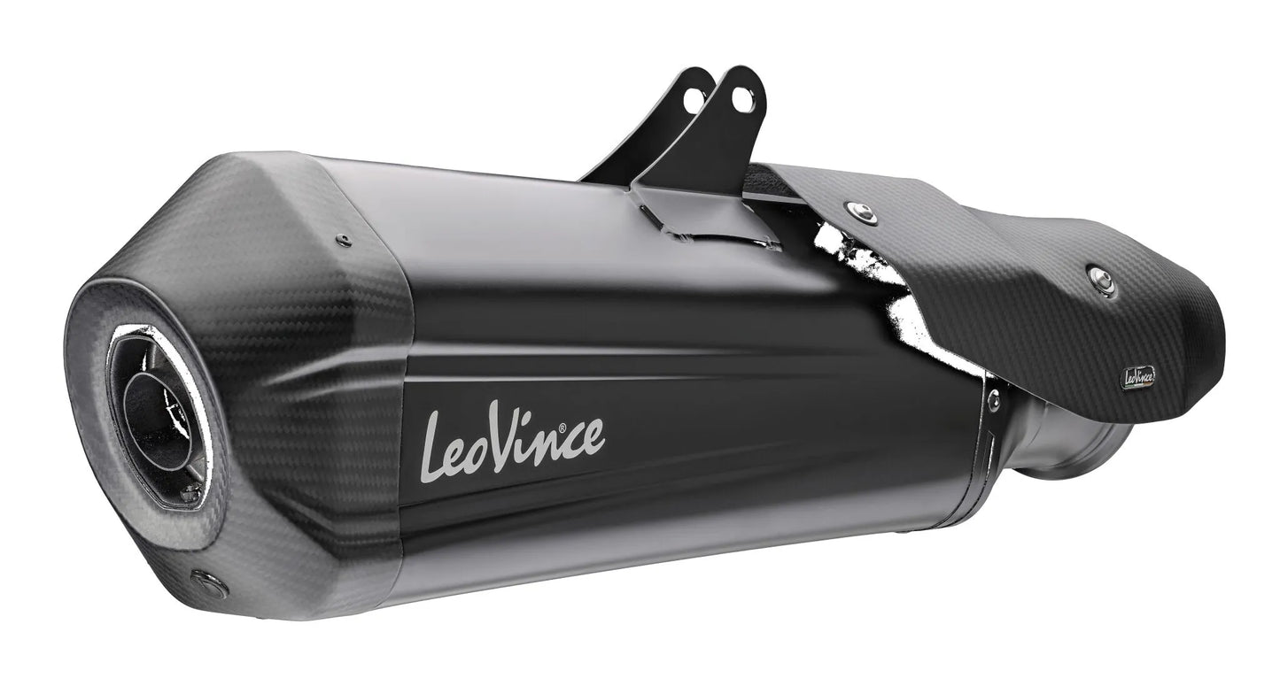LEOVINCE LV-12 R Black Edition Slip-On Ljuddämpare bild 1 PMMEDIA:1ca81be1e20eabb4
