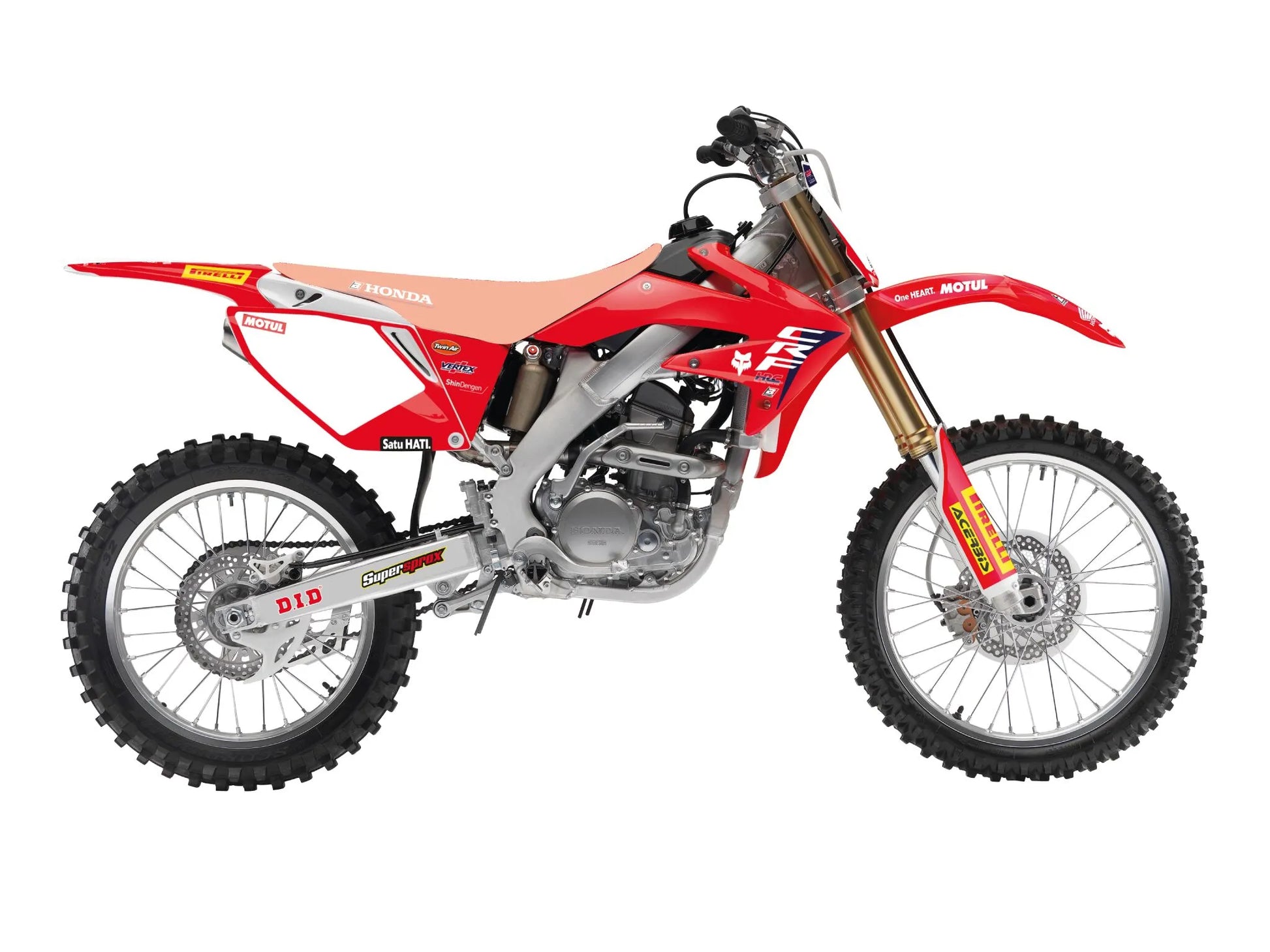 BLACKBIRD RACING Replica Team Honda HRC 2024 Grafikkit bild 1 PMMEDIA:d2b8b239d5d7c536