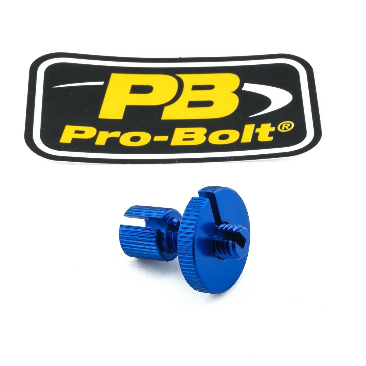 PRO BOLT Aluminium Kabeljusterare M8 Blå bild 1 PMMEDIA:4e430d46267f65b5