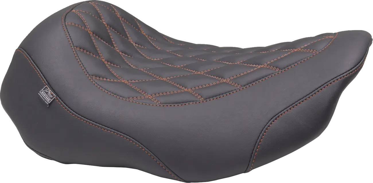 Mustang Wide Tripper™ Solo Seat Sadlar Harley Touring bild 5 PMMEDIA:5cc0399e32ec87ba