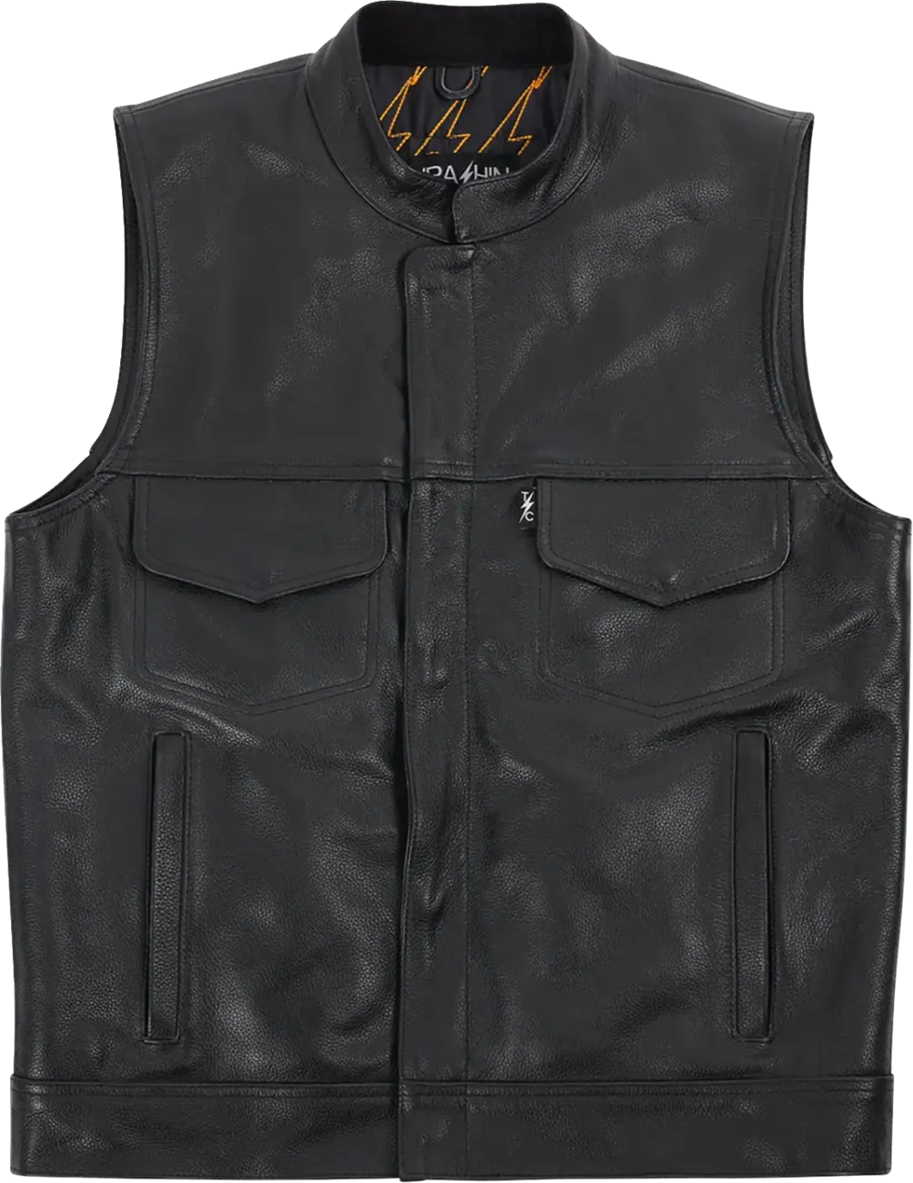 THRASHIN SUPPLY CO. Mulholland Läderväst Large bild 1 PMMEDIA:145d8f4bc95db43a