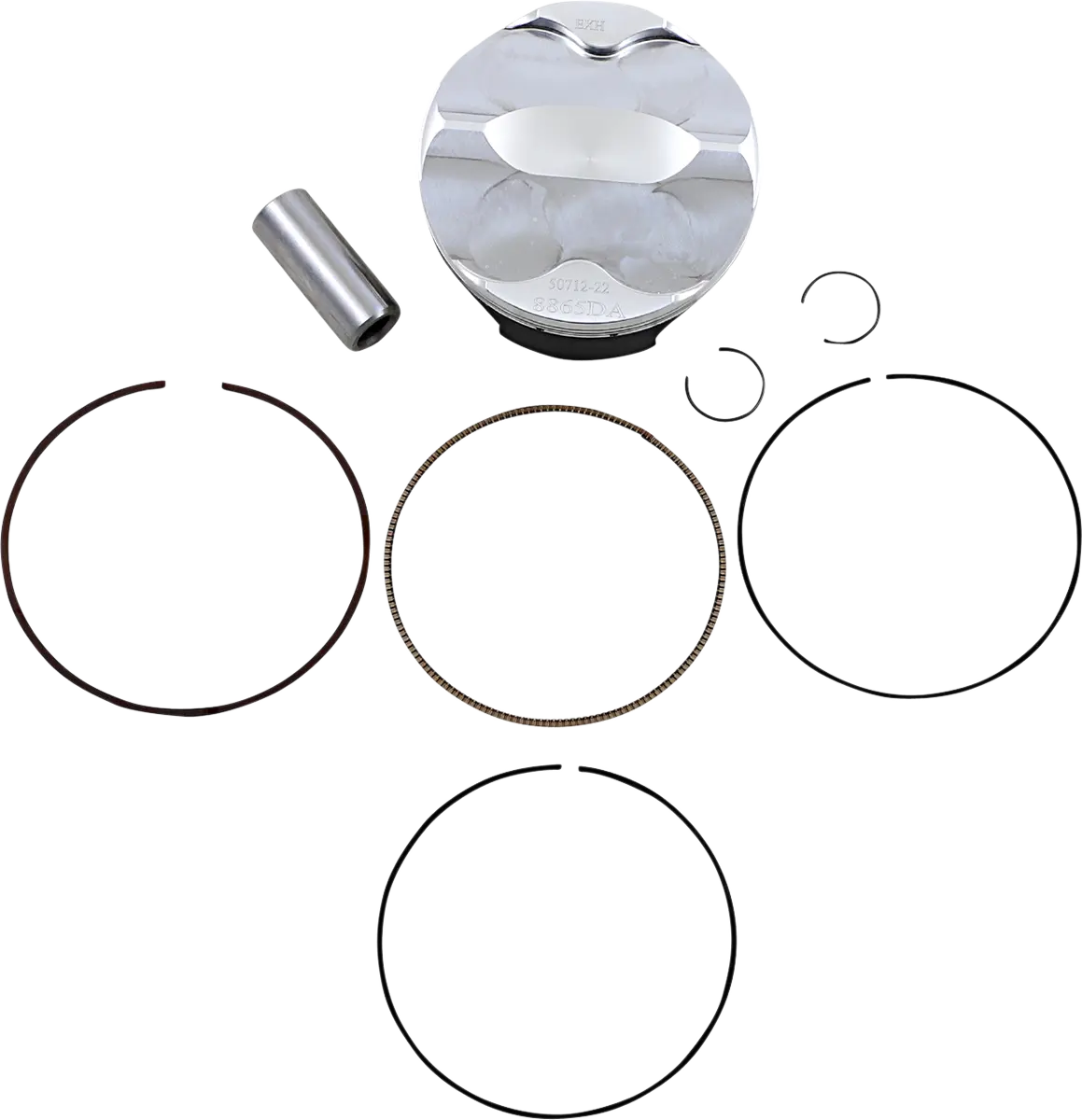 Wossner PISTON KIT STD EXC450 03-07/OUTLAW 450 08-10 88.96 A Kolvar & ringsatser bild 3 PMMEDIA:9ebf0a39f69156d4