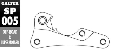 GALFER Adapter för Bromsok, Översize bild 2 PMMEDIA:c6554e0309c1f47d