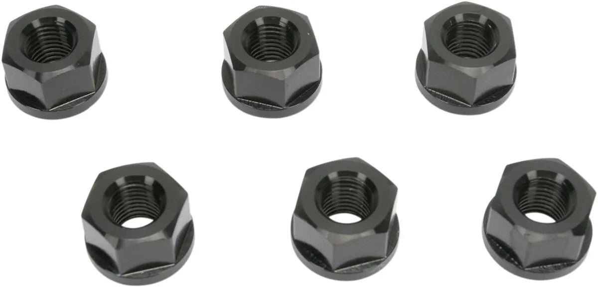 DRIVEN RACING Sprocket Nuts 10mm Aluminium Svarta bild 1 PMMEDIA:ee6baf8fcd8c394d