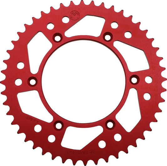 MOOSE OFFROAD HARD-PARTS Bakre Aluminiumdrevsats 48T Röd bild 1 PMMEDIA:e2d56805fe8c76fe