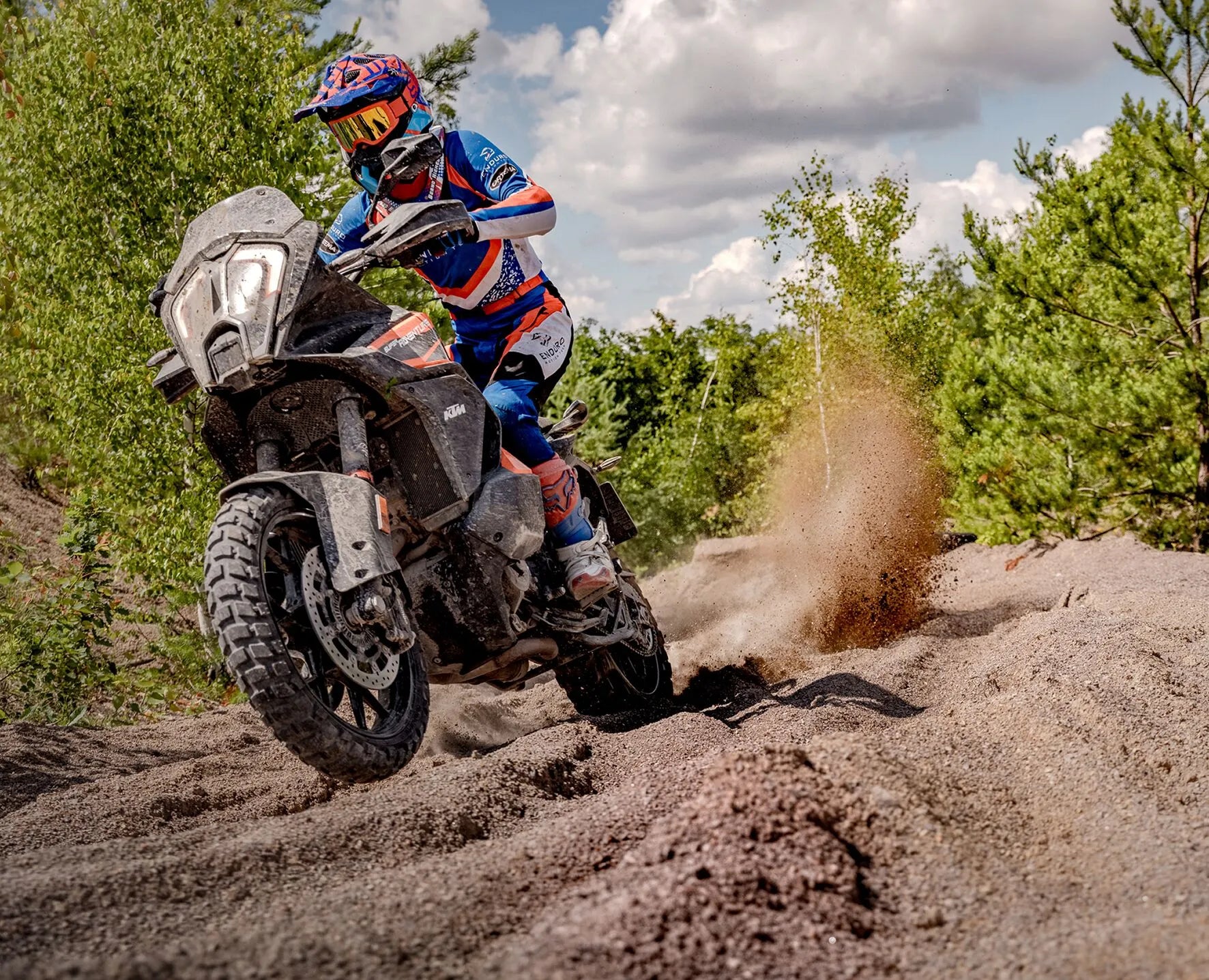 Heidenau K60 Ranger Dual sport däck fram bild 6 PMMEDIA:4fc7deea19beaee7