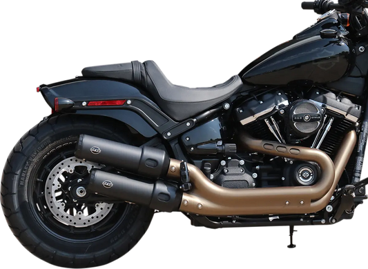 S&S CYCLE Grand National Slip-On Ljuddämpare M8 Fat Bob Svart bild 1 PMMEDIA:b0466a47a08fcc9a