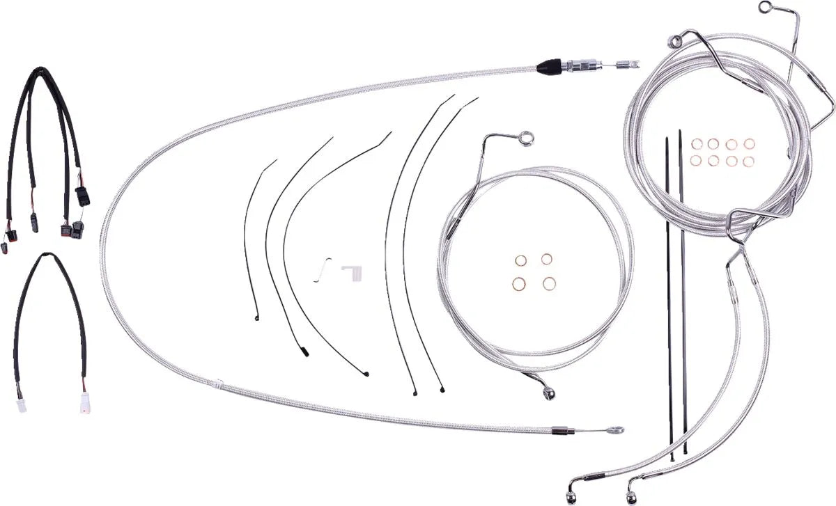 Magnum Shielding Black Pearl™ Designer Handlebar Installation Kit Broms, kopplingskablar & slangar bild 1 PMMEDIA:a5899a5e8f27c669