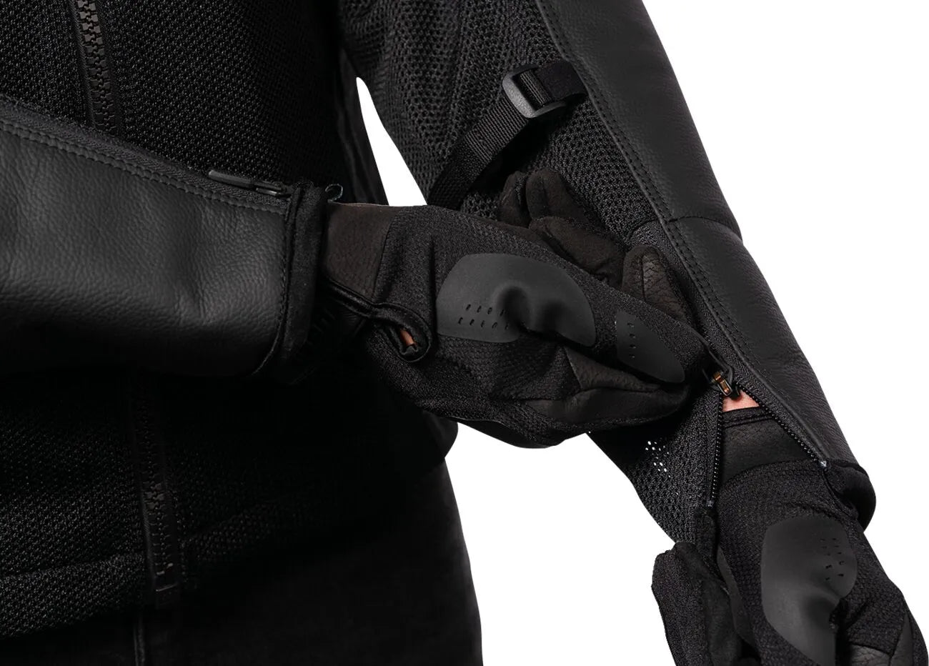 Icon Mesh AF™ Leather Jacka läder herr bild 7 PMMEDIA:0344081c56a42f71