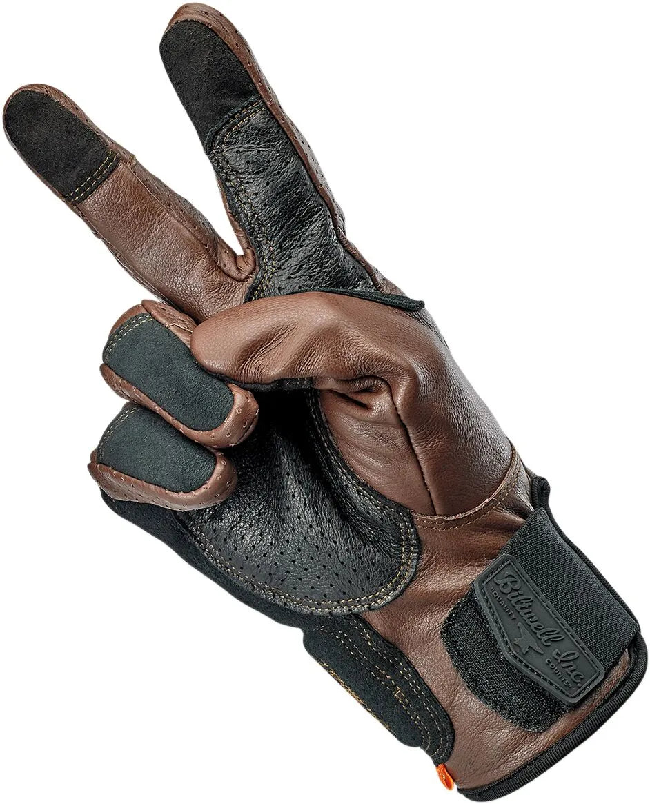 BILTWELL Borrego Handskar XS Choklad bild 5 PMMEDIA:0cff89bd3f790063