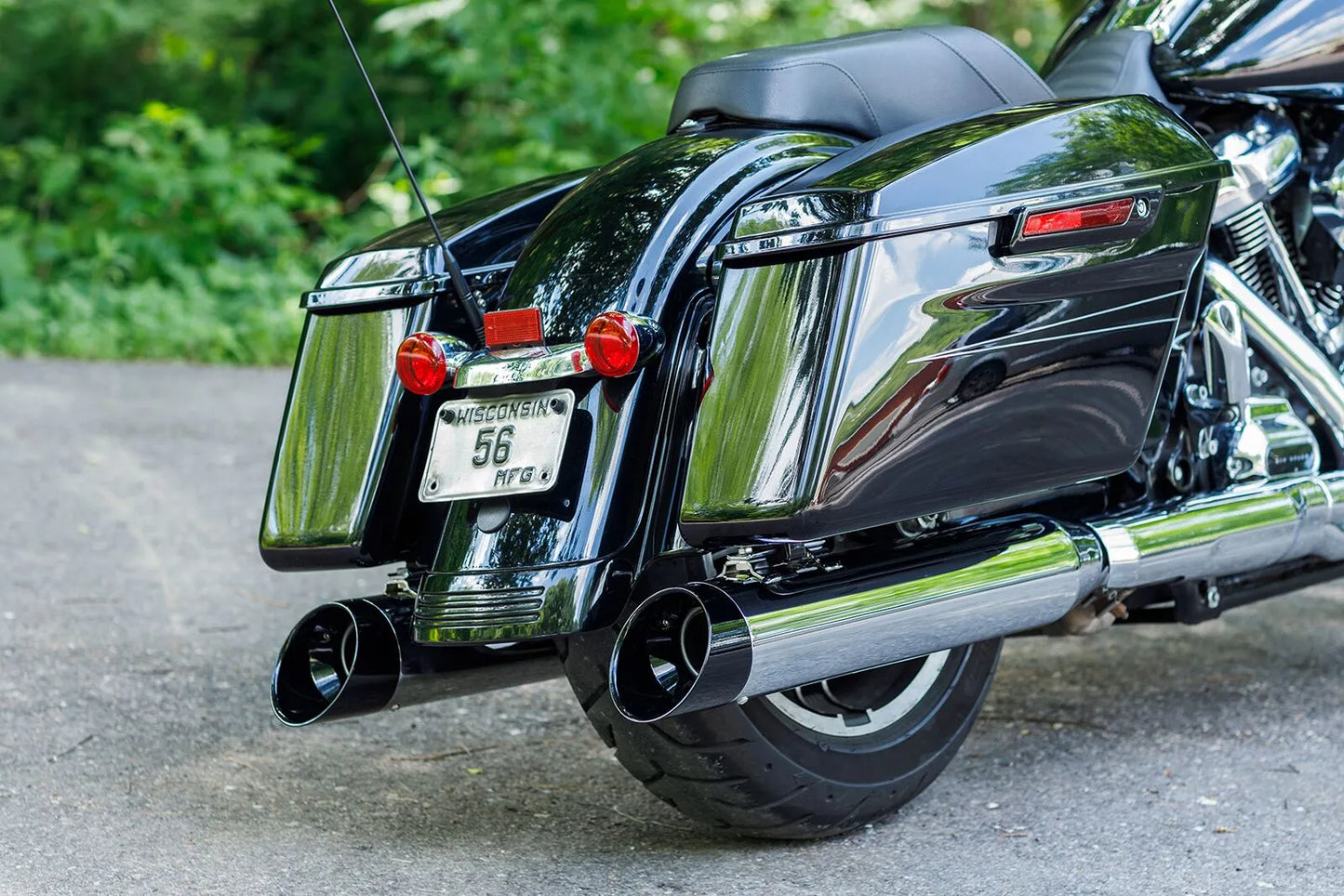 S S Cycle 4-1/2" MK45 Cutlass Performance Mufflers Ljuddämpare Harley bild 9 PMMEDIA:abcc8c11669dddb8