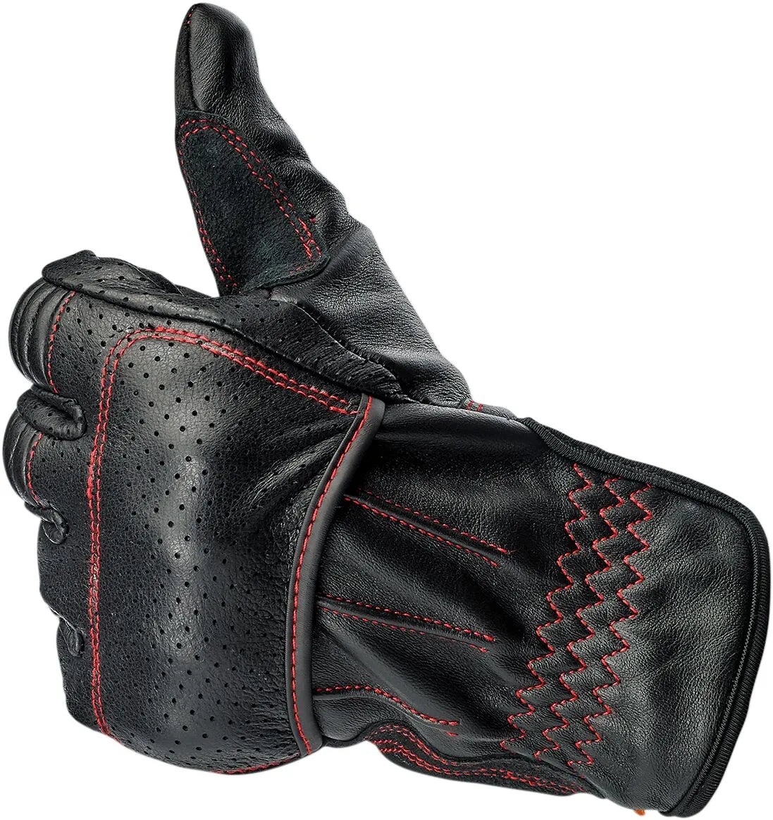BILTWELL Borrego Handskar Röd XS bild 7 PMMEDIA:fbfb0ba612ae47fd