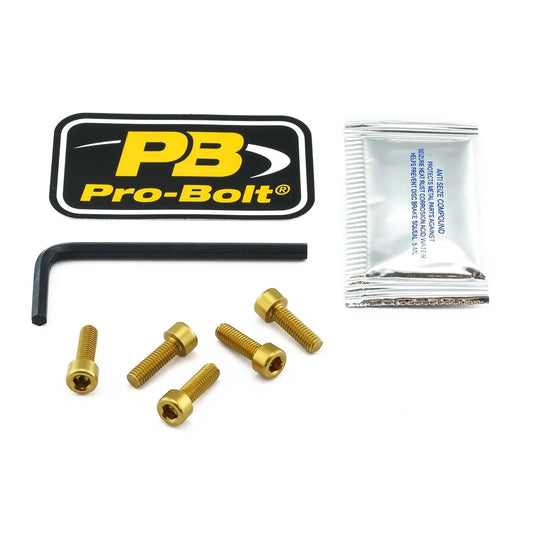 PRO BOLT Aluminium bränsleluckekitt, guld bild 1 PMMEDIA:dd4a45526084d16d