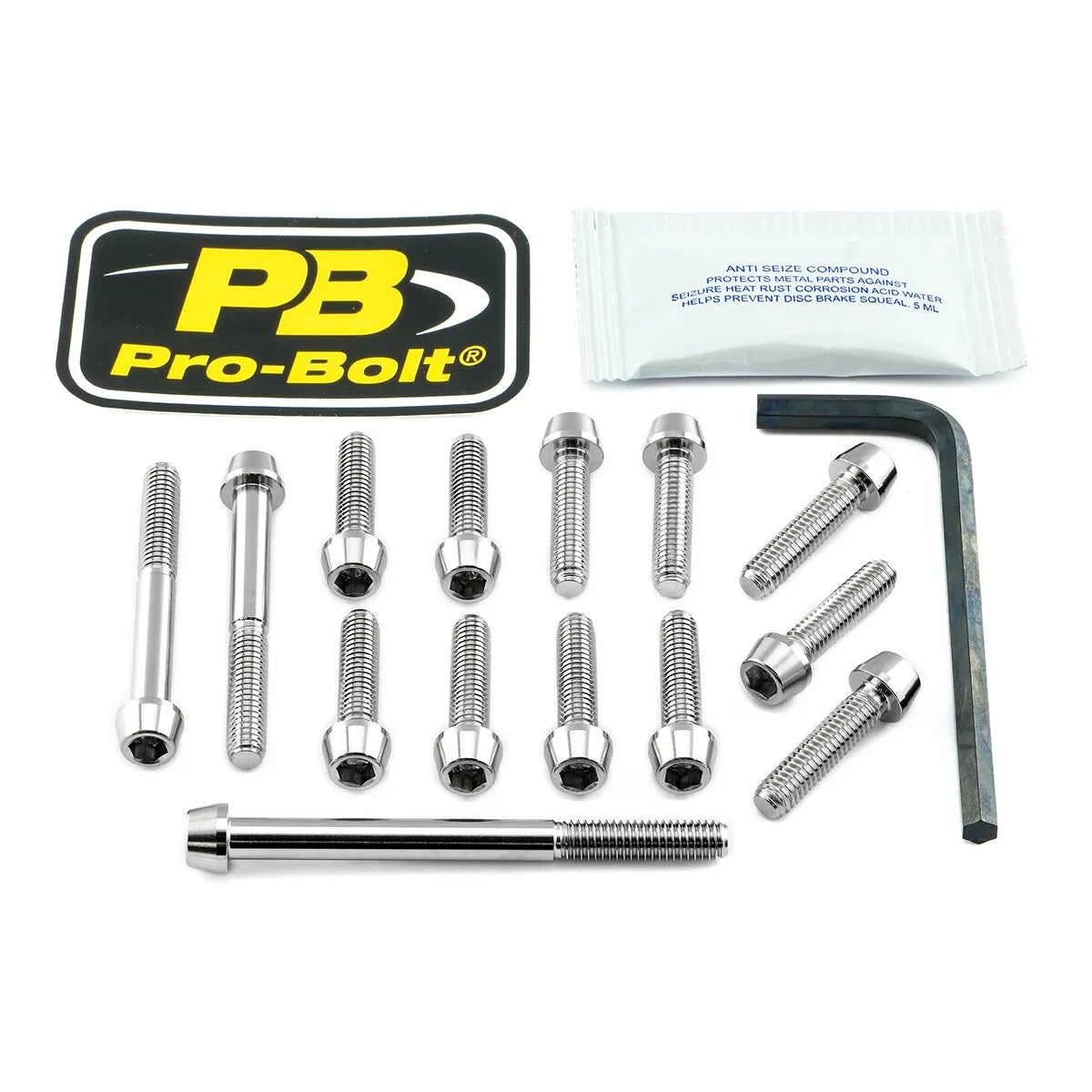 PRO BOLT Rostfritt Stål Motorbultskit för Kawasaki bild 1 PMMEDIA:e0665cb69137352a