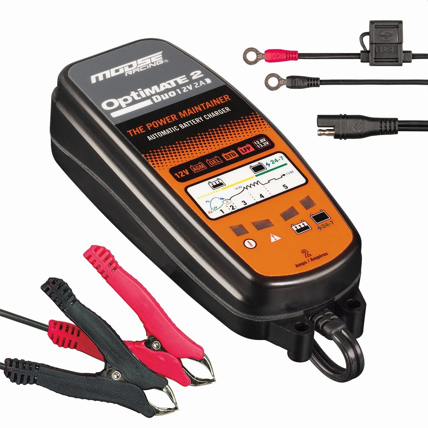 MOOSE OFFROAD HARD-PARTS OPTIMATE 2 DUO EU Batteriladdare bild 2 PMMEDIA:429c0e87e626ccf7