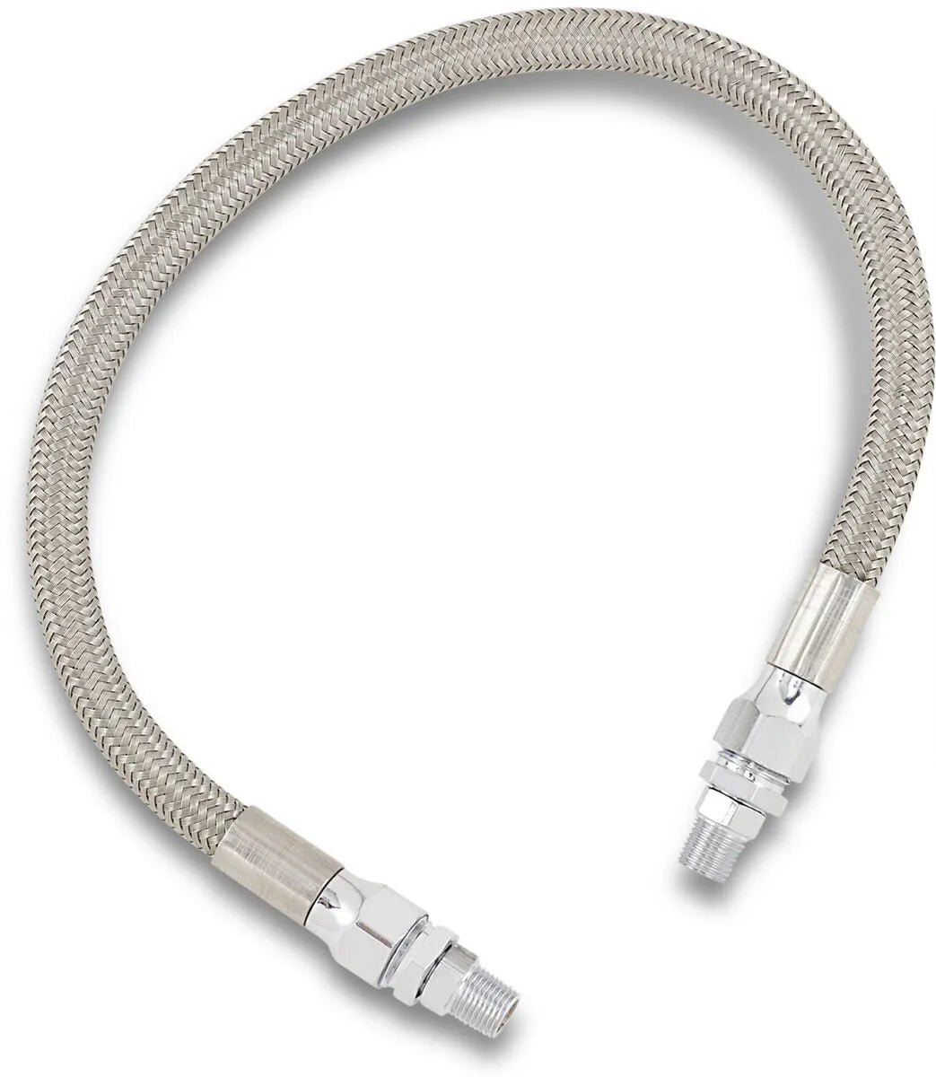 Drag Specialties Universal Stainless Steel Braided Oil Line Oljelinor bild 14 PMMEDIA:fa4a39bdc353885b