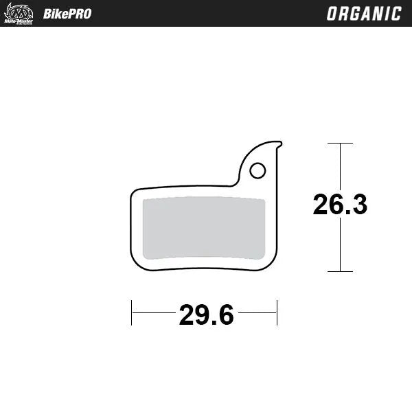 MOTO-MASTER Organiska Bromsbelägg bild 1 PMMEDIA:d05bd8ddef7cd046