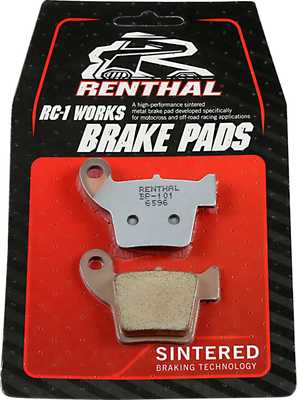 RENTHAL RC-1 Works Sinterade Bromsbelägg Bak bild 2 PMMEDIA:02fa4a1793dc40c3