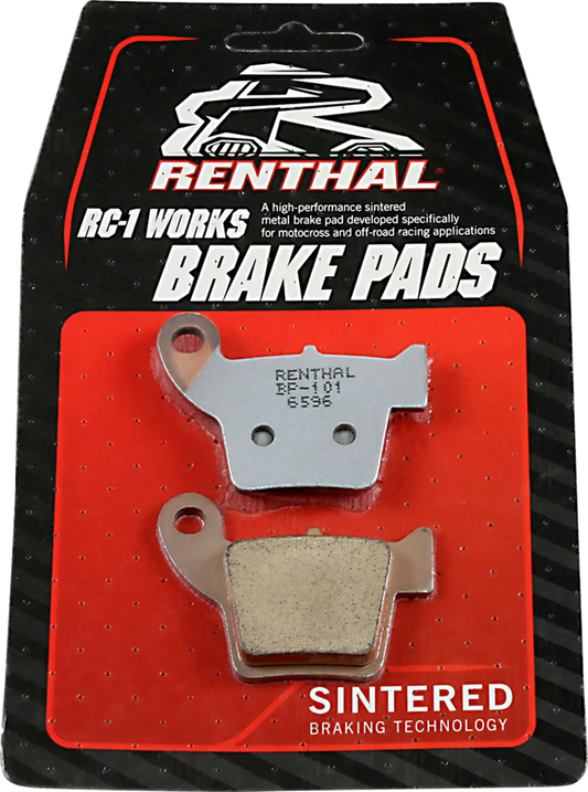 RENTHAL RC-1 Works Sinterade Bromsbelägg Bak bild 2 PMMEDIA:02fa4a1793dc40c3