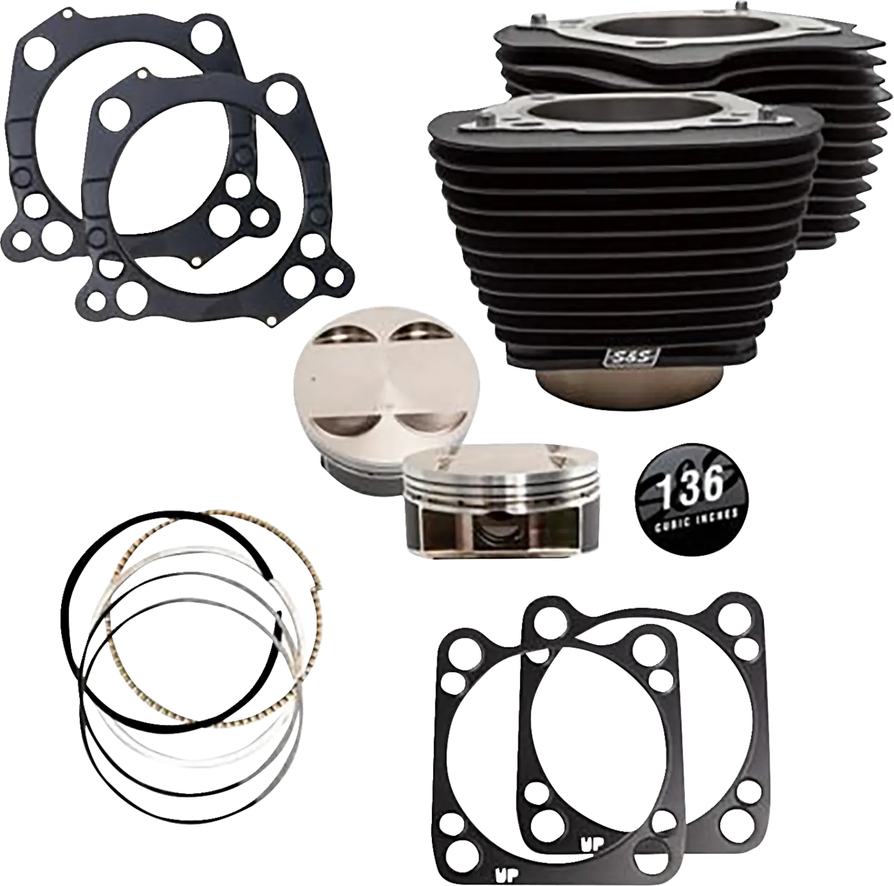 S&S CYCLE 136" Big Bore Cylinder Kit bild 1 PMMEDIA:64f69cf0f47bddf4