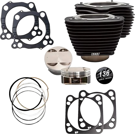 S&S CYCLE 136" Big Bore Cylinder Kit bild 1 PMMEDIA:64f69cf0f47bddf4