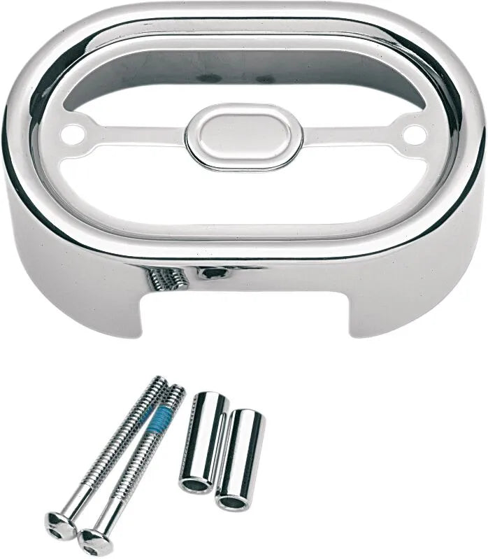 DRAG SPECIALTIES Kromade Reglage Covers för 01-06 FXST bild 1 PMMEDIA:18b2b4c8297990fe