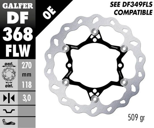 GALFER Brake Rotor Float Wave bromsskiva bild 2 PMMEDIA:2947db6acaca5a6e