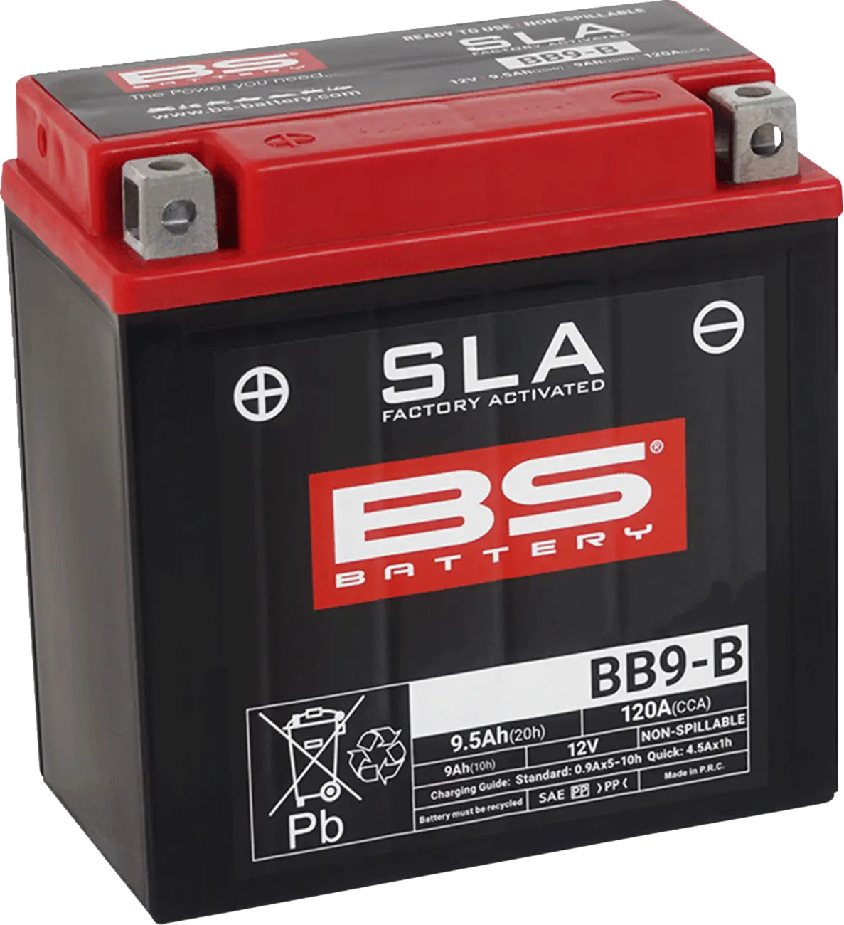 BS BATTERY AGM Underhållsfritt Batteri BB9-B 12V bild 1 PMMEDIA:69fe400e5653519c