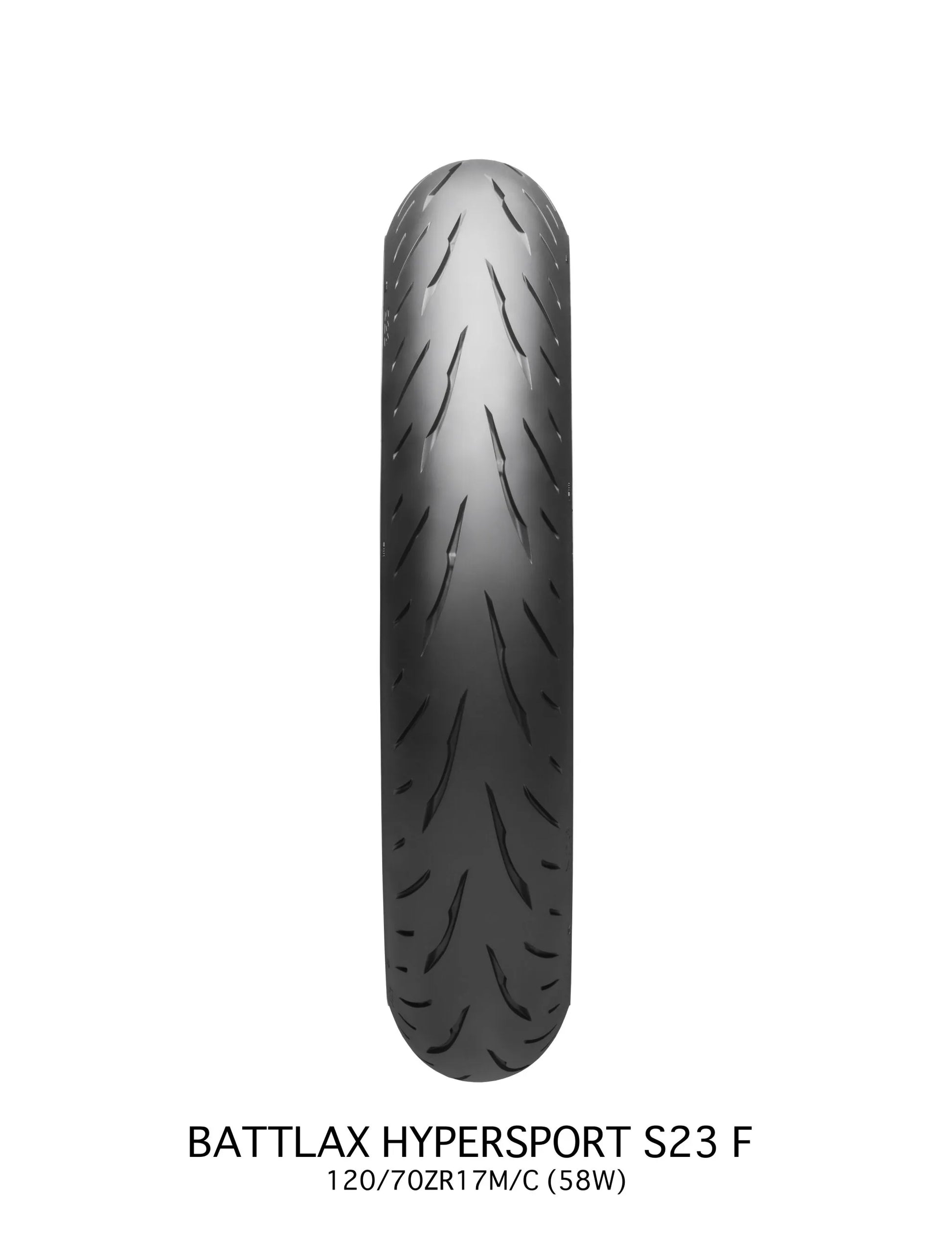 BRIDGESTONE Battlax Hypersport S23 120/70ZR17 (58W) Framdäck bild 2 PMMEDIA:4f7f003bed566836