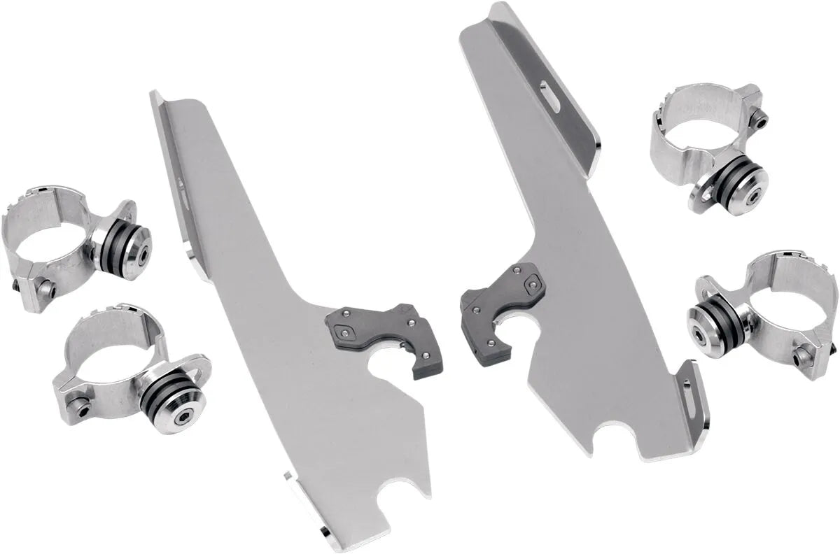 Memphis Shades Hd Fats/Slim Windshield Trigger-Lock Complete Mount Kit Fästdelar & kit för vindrutor bild 16 PMMEDIA:c4ad3be8abb99942