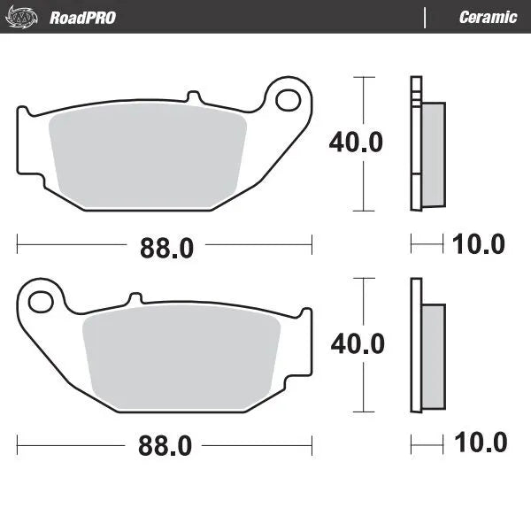 Moto Master Ceramic Brake Pads Bromsbelägg keramik bild 2 PMMEDIA:1598f0ca9ae9a29b