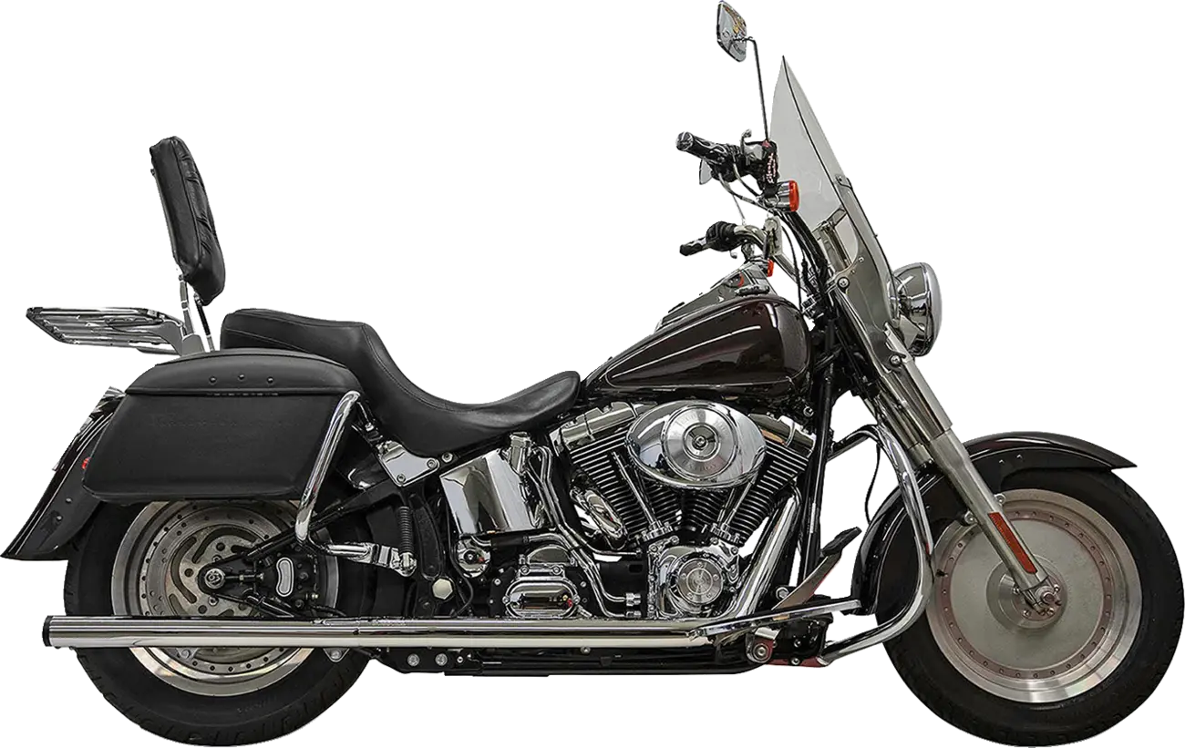 BASSANI XHAUST 2-into-2 True Dual Drag Pipe Avgassystem krom bild 2 PMMEDIA:ef0f782e67c499e2