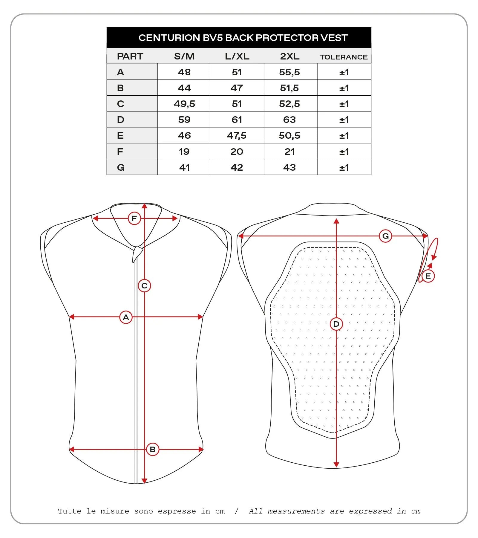 Ufo Centurion BV5 Back Protector Vest Ryggskydd bild 5 PMMEDIA:e2511816d1c1aaef