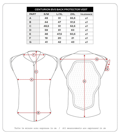 Ufo Centurion BV5 Back Protector Vest Ryggskydd bild 5 PMMEDIA:e2511816d1c1aaef