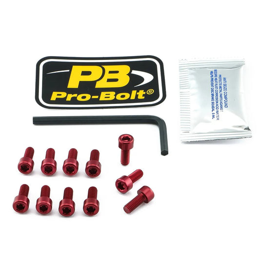 PRO BOLT Aluminium bränslelock kit röd bild 1 PMMEDIA:e681012852c6c1db