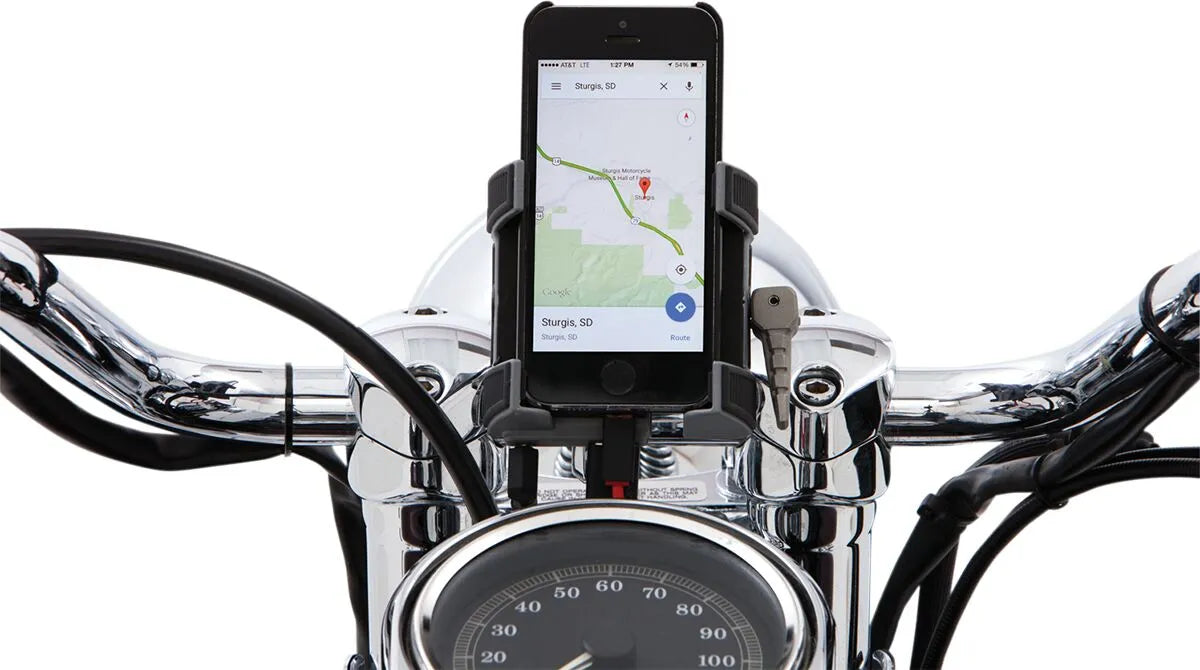 CIRO Smartphone/GPS-fäste med klämma 1,25" bild 3 PMMEDIA:7aa5b5c2c5553cd2