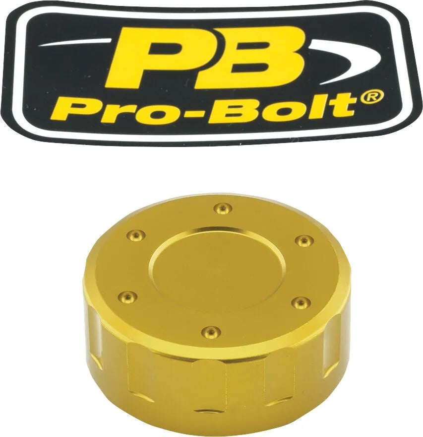 PRO BOLT Aluminium Kopplingsbehållarlock Guld bild 1 PMMEDIA:260bad7e59a8a766