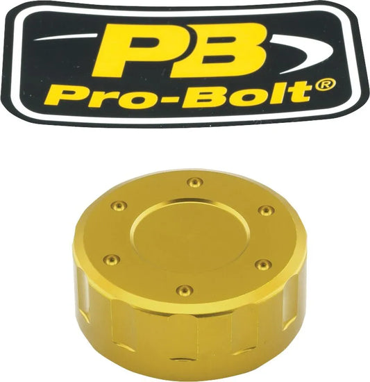 PRO BOLT Aluminium Kopplingsbehållarlock Guld bild 1 PMMEDIA:260bad7e59a8a766