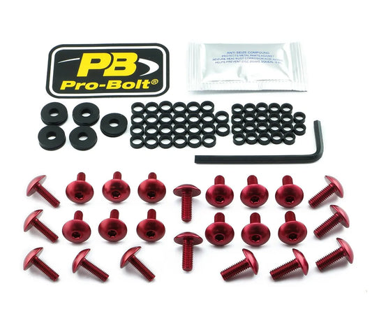 PRO BOLT Aluminium Fairing Bolt Kit för Kawasaki bild 1 PMMEDIA:24a880a57d34e766