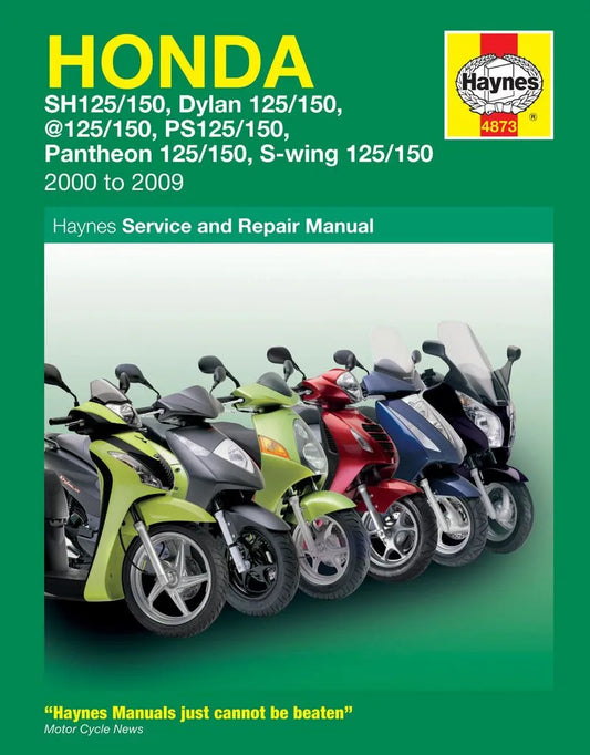HAYNES Service Manual för HONDA 125 Scooters (00-09) bild 1 PMMEDIA:23371fb05678be3f