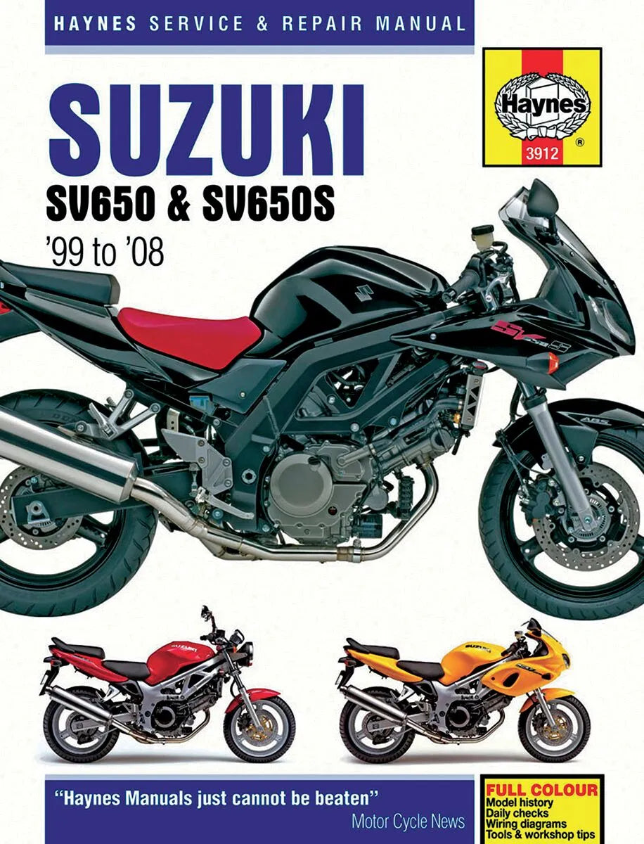 HAYNES Reparationsmanual för Suzuki SV650 bild 1 PMMEDIA:990bf418c222498f