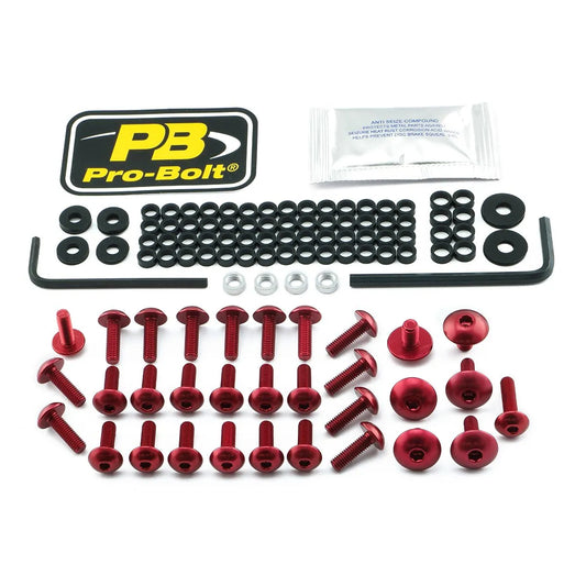 PRO BOLT Aluminium Fairing Bolt Kit för Ducati bild 1 PMMEDIA:d34f3b139e12d80a